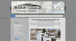 Desktop Screenshot of ortegaarquitectos.com