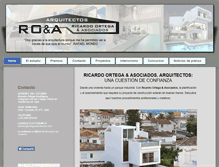 Tablet Screenshot of ortegaarquitectos.com